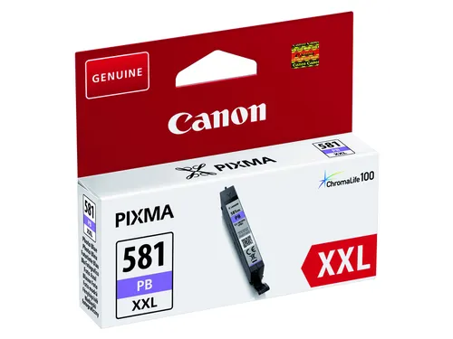 Inktcartridge Canon CLI-581XXL foto blauw