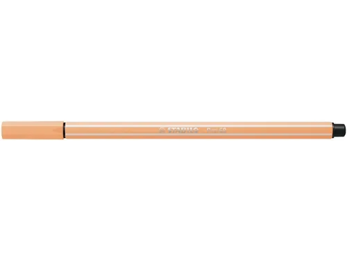 Viltstift STABILO Pen 68/25 medium pastel oranje