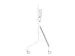 Support sol mobile Neomounts MOVE Go XL FL50-575WH1 écran 65-110 inch