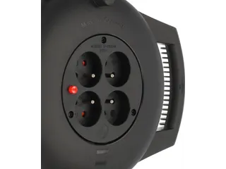 Kabelhaspel Brennenstuhl Vario 4 voudig 10 meter zwart FR/BE - 4