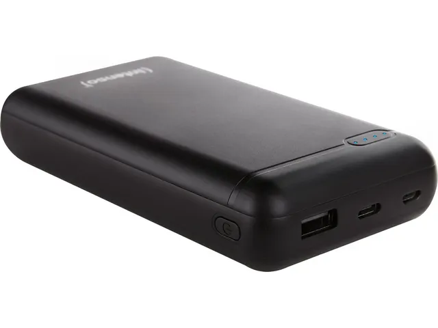 Powerbank XS20000 - 20.000mAh - Li-polymer USB-A en USB-C zwart
