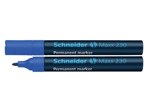 Viltstift Schneider Maxx 230 rond blauw 1-3mm