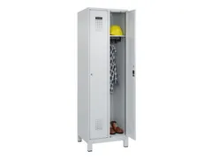 locker,HxBxD 1950x600x500mm,2vak,vak B 300mm,cil.-slot,voeten