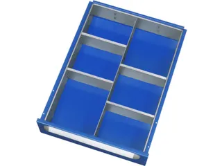 Lade-Indelingsset,V. Werkbank,1Lengteverdeler/4Scheidingsplaten - 3
