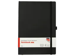 Notitieboek Quantore A4 flex lijn 192blz 80 grams zwart