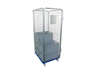 veiligheidsrolcontainer,draagverm. 500kg,HxLxB 1800x870x682mm - 4