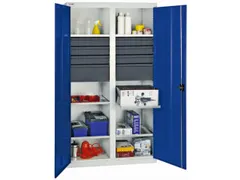 Materiaalkast Hxbxd 1800x1000x500mm 6legborden Uitschuifbaar 8laden