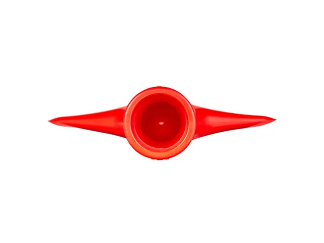 Hygiene flexibel spatelblad Rood met steelaansluiting 220mm