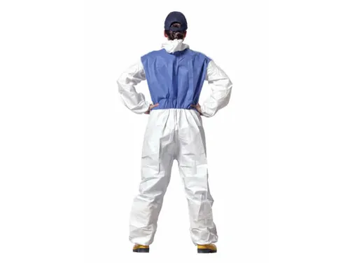 RSG Cool Workwear overall Blauw/Wit maat XXL doos van 25 stuks
