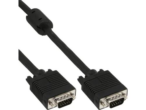 Kabel InLine S VGA 15HD M-M 2 meter zwart
