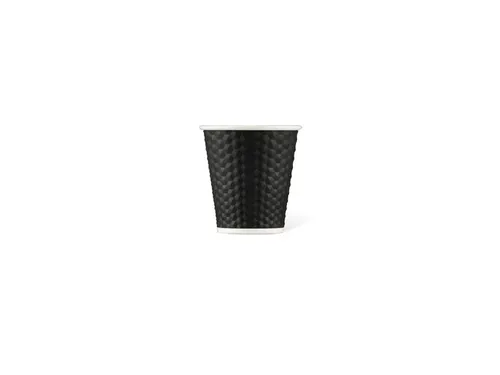 Beker porselein Les Artistes Paris 180ml met siliconen grip Zwart