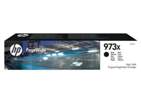 HP Toner 973X Zwart L0S07AE HC PageWide cartridge 10000 Pagina's