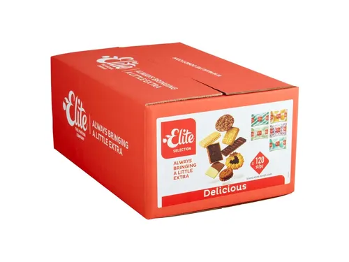 Koekjes Elite Selection Delicious mix 120 stuks