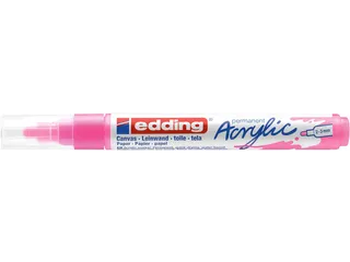 Acrylmarker edding e-5100 medium neon roze - 2