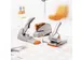 Rapid contactloze elektrische nietmachine 5080E zilver/oranje