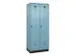locker voor scheiding van kleding,HxBxD 1950x800x500mm,2vak