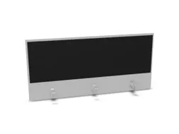 opzetpaneel bureau aanbouw achter MP-lichtgrijs BN8033-zwart 1200mm