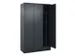 armoire vestiaire noir et blanc,HxlxP 1950x1200x500mm,3compart.