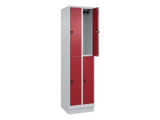 dubbeldekse locker,HxBxD 1950x500x500mm,2x2vak.,vak B 250mm - 2