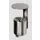 Wandasbak 0.6 liter 220x90mm Rvs Overkapping Rvs