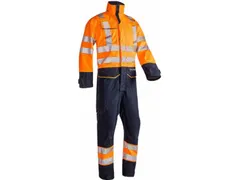 Sioen Bjordal Coverall L Or/Nvy