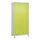 Z-garderobekast,HxBxD 1950x900x500mm,vak B 150/300mm,cil.-slot,voeten