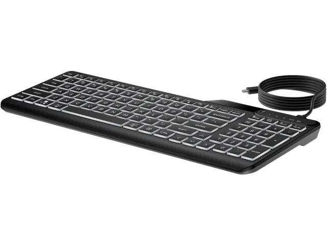 400 Backlit Toetsenbord AZERTY BE Met Kabel