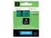 Labeltape Dymo 45809 D1 S720890 19mmx7m zwart op groen - 3