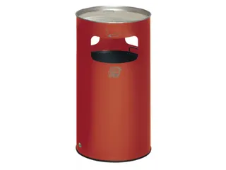 Combi-asbak Hxø 760X420Mm Rond Rood - 1