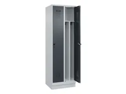 locker voor scheiding van kleding,HxBxD 1950x600x500mm,2vak