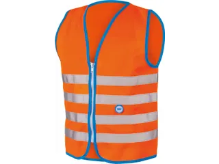 Fun Jacket Reflecterend Fluohesje Kind Oranje Large - 1