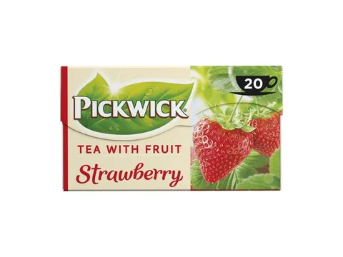 Thee Pickwick aardbei 20x1.5gr