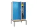 locker voor scheiding van kleding,HxBxD 2120x1200x815mm,4vak