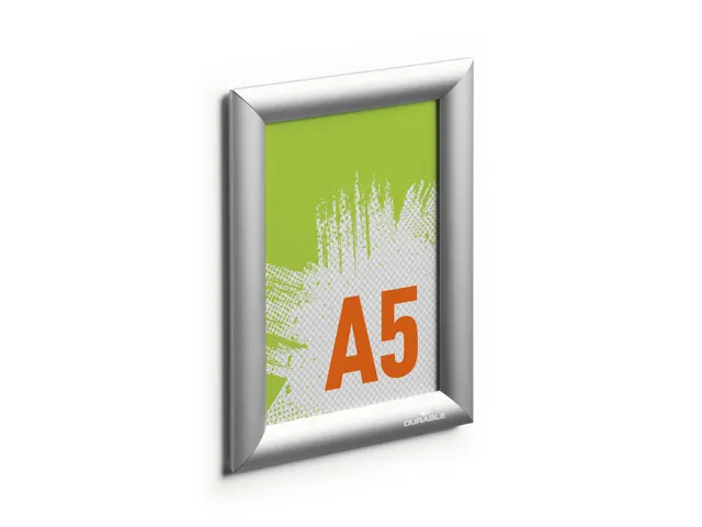 Kliklijst aluminium A5 Zilver