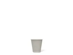 Beker porselein Les Artistes Paris 180ml siliconen grip Licht Grijs