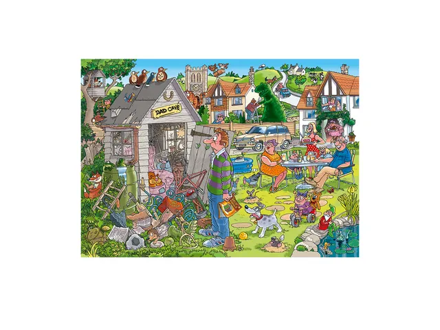 Wasgij Destiny 28 Puzzel De Mancave Van Pa! 1000 stukjes