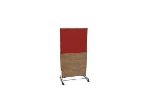 scheidingswand,HxB 1545x800mm,NT-cherry,BN4011-rood