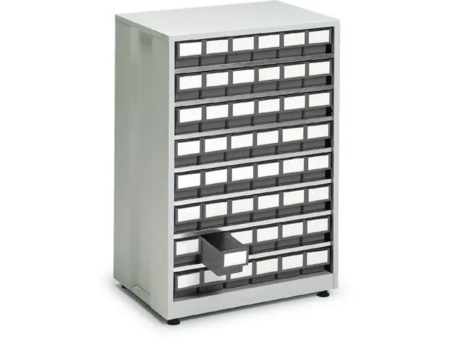 Bakkenunit Hxbxd 870X605X410Mm 48Laden Grijs Behuizing Ral7035