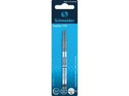 Balpenvulling Schneider Express 775 M 2 stuks op blister zwart