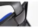 Chaise de bureau Linea Tekna 01/PT noir/bleu avec accoudoirs 3D