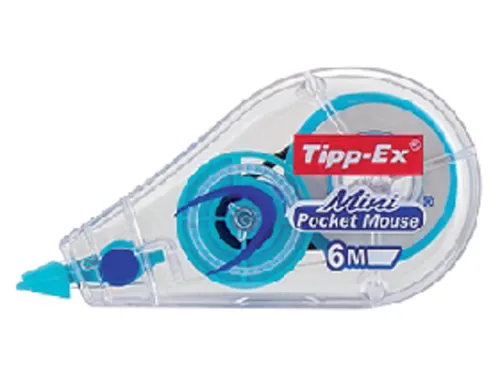 Correctietape Tipp-Ex mini pocket mouse 5mmx6m display à 30 +10 grati
