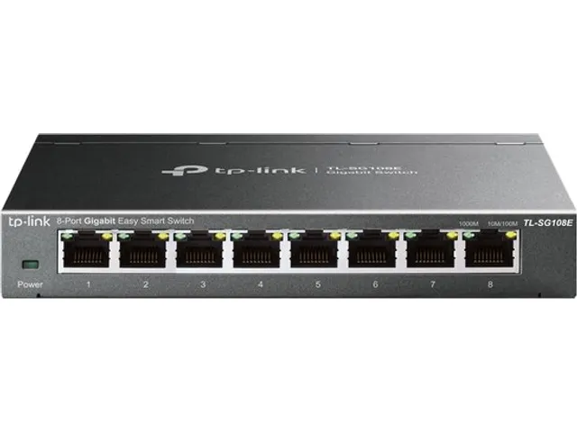 TP-Link TL-SG108E Netwerk Switch 8 Poorten
