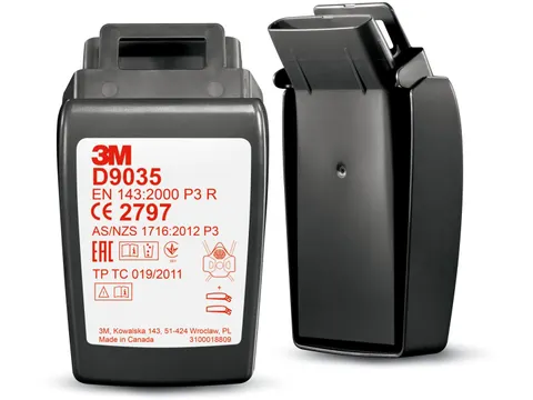 3M Secure Click D9035 stoffilter P3 R met harde behuizing
