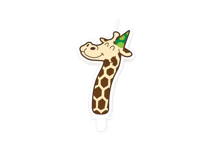 Jungle candle 7 Giraffe