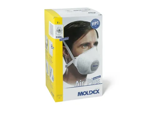 Moldex herbruikbaar stofmasker Air Plus FFP2 R D, ProValve ventiel
