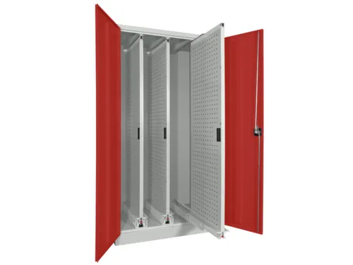 verticale kast cil.slot HxBxD 1950x1000x600mm RAL7035 front RAL3000