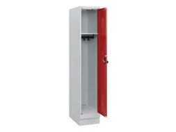 schoollocker,HxBxD 1630x300x500mm,1vak,vak B 300mm,draaigrendel,sokkel