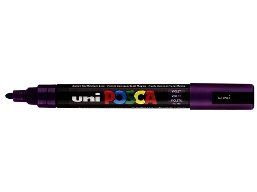 Verfstift Posca PC5M Medium Punt 1,8-2,5mm Paars