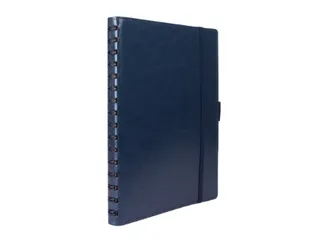 Notitieboek Multo Hannibal A5 kunstleder blauw - 5