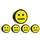 Impressiemagneet Face Geel 35Mm